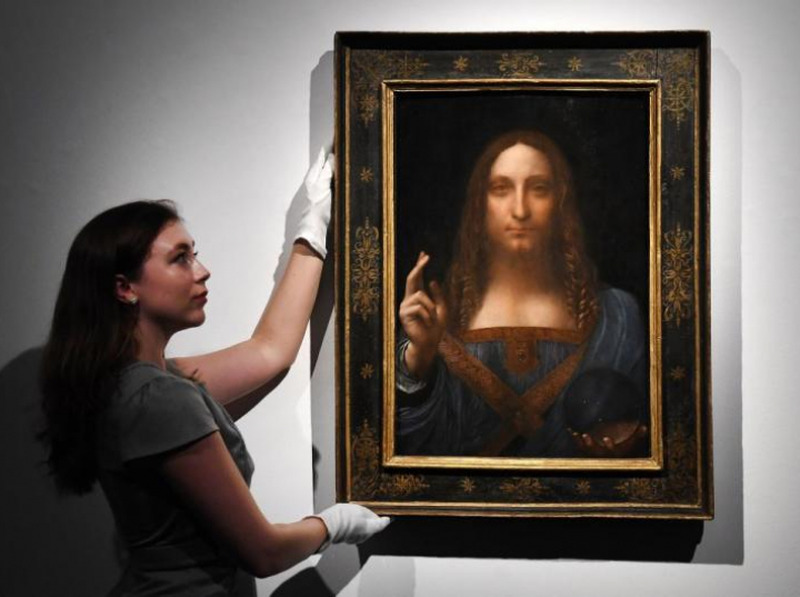 Zbawiciel świata (łac. Salvator Mundi), przypisywany autorstwu Leonardo da Vinci